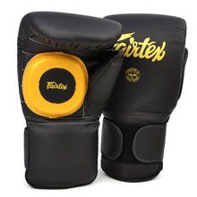 Black/Gold Fairtex BGV13 Coach Sparring Gloves
