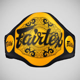 Fairtex BPV3 Microfiber Belly Pad Black/Gold