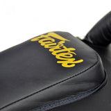 Black/Gold Fairtex KPLC6 Small Light Weight Thai Kick Pads