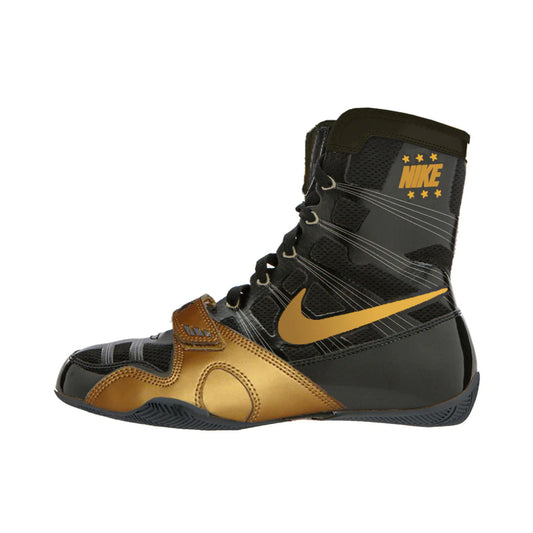 Black/Gold Nike Hyper KO Boxing Boots