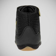 Black/Gold Nike Inflict 3 Wrestling Boots
