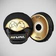 Black/Gold Rival RPM5 Parabolic Punch Mitts   