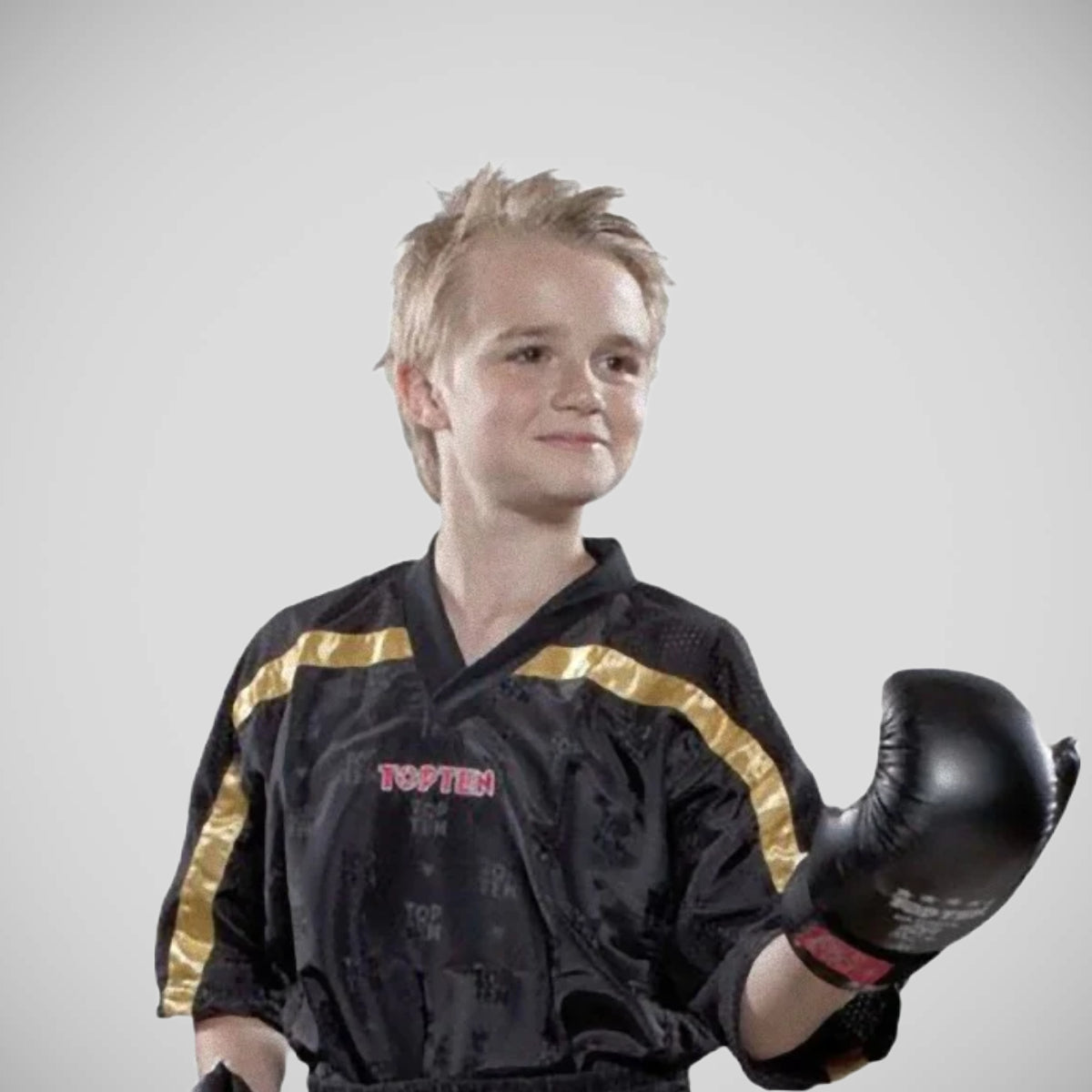 Top Ten Mesh Kickboxing Jacket Black/Gold