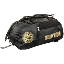 Black/Gold Top Ten WAKO Sportsbag/Backpack