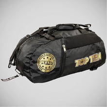 Black/Gold Top Ten WAKO Sportsbag/Backpack