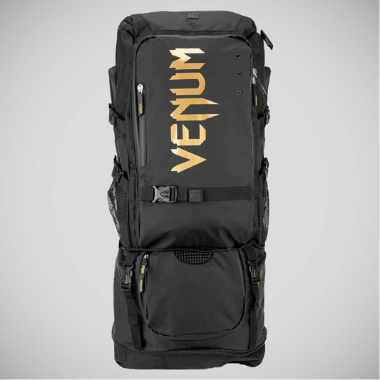 Black/Gold Venum Challenger Xtreme Evo Back Pack