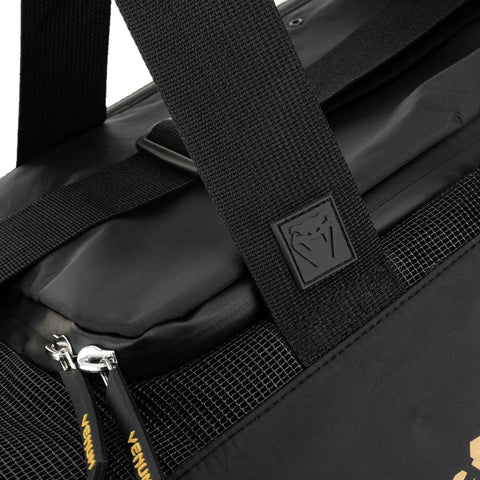 Black/Gold Venum Trainer Lite Evo Sports Bag
