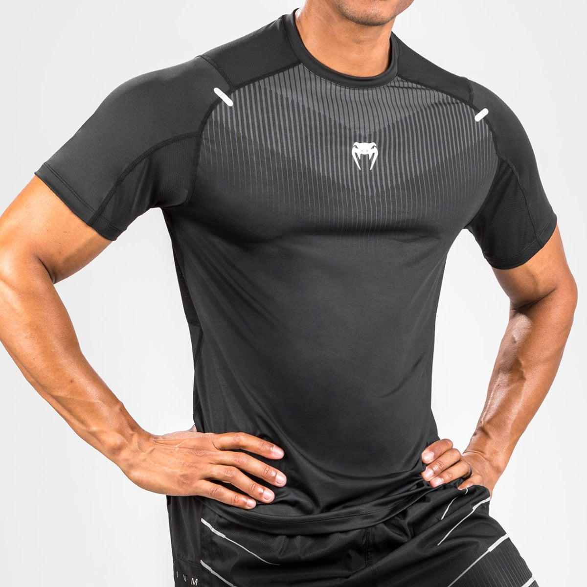 Venum Biomecha Dry Tech T-Shirt Black/Grey