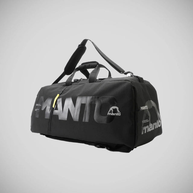 Manto Blackout Sports Bag/Back Pack Black