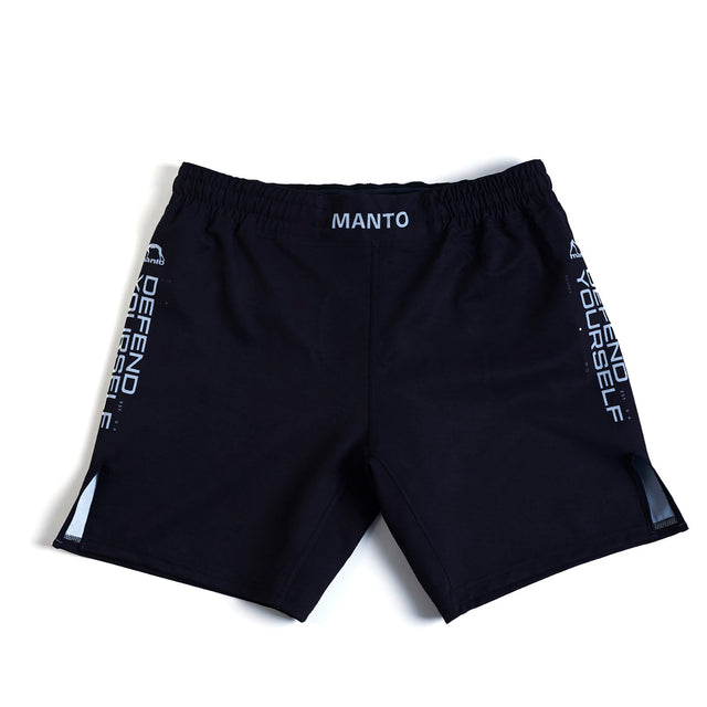 Manto Competitor Fight Shorts Black