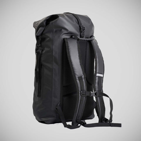 Black Manto New York Roll Top Back Pack
