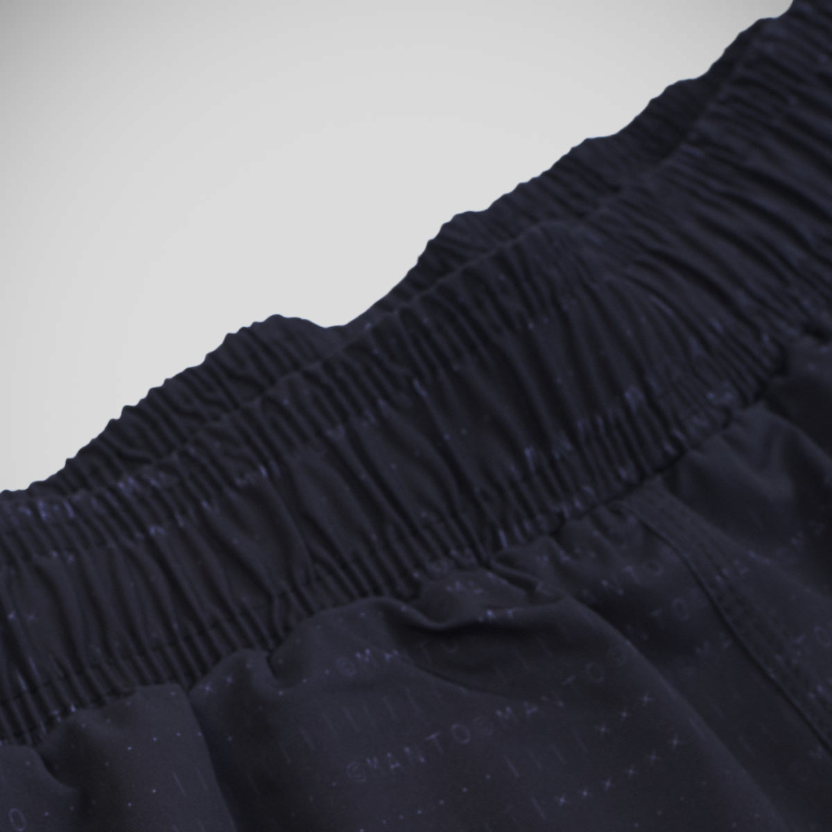 Manto aşırı yük dövüş şortları siyah