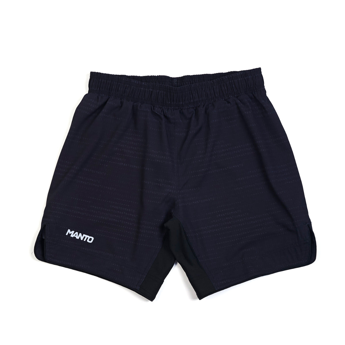 Manto aşırı yük dövüş şortları siyah