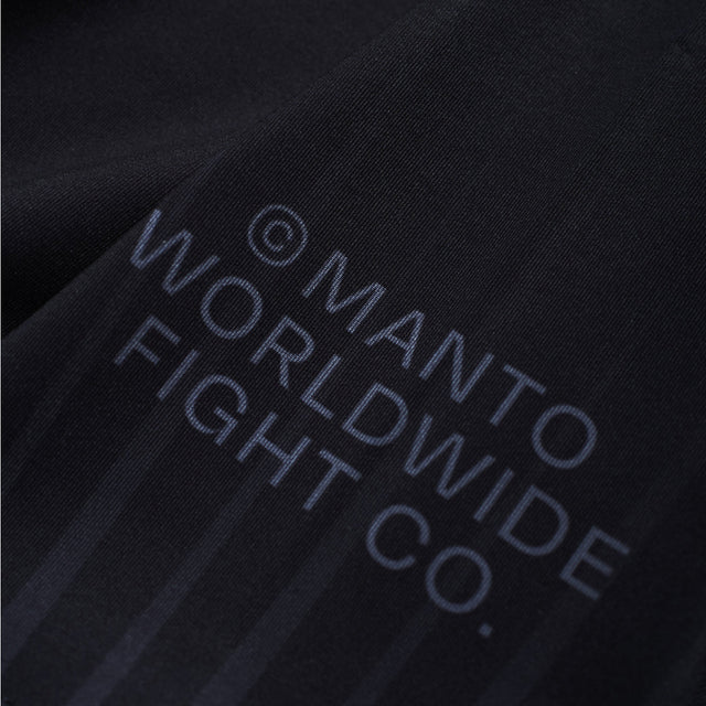 Manto Ranked Rash Guard Black