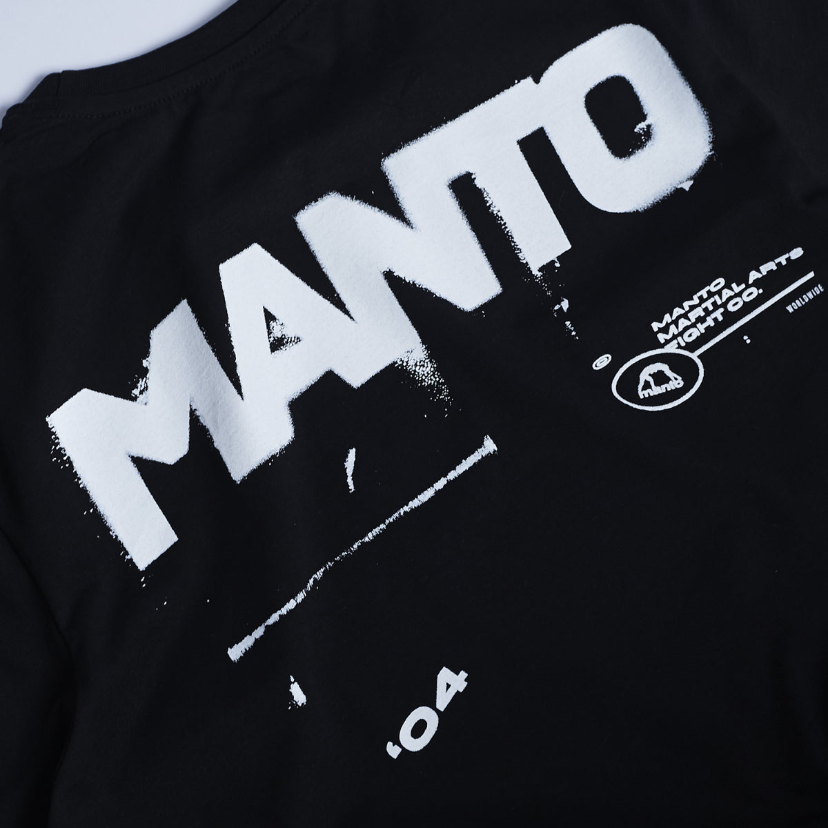 Manto mal t-skjorte svart