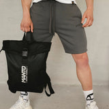 Manto Tokyo Roll Top Back Pack preto