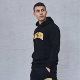 Black Manto Varsity Hoodie   