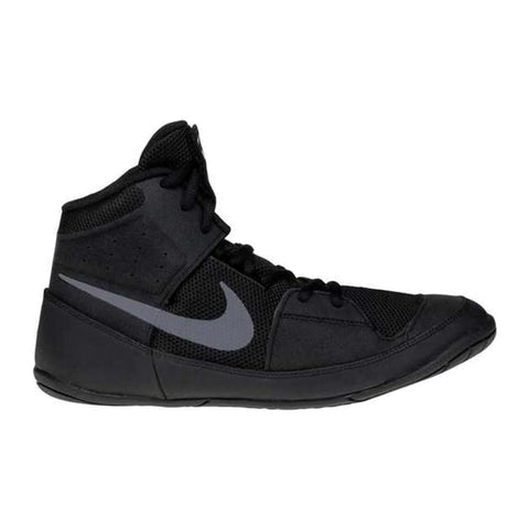 Black Nike Fury Wrestling Boots