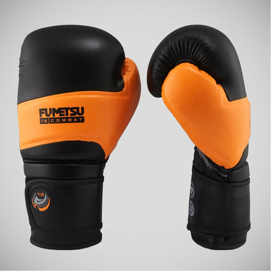 Black/Orange Fumetsu Ghost Boxing Gloves