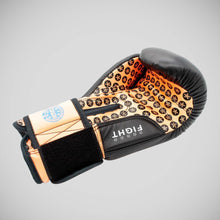 Black/Orange Top Ten Fight Boxing Gloves