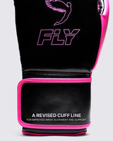 Fly Superloop Pro X 2 Boxing Gloves Black/Pink