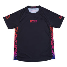 Black/Pink Manto Leopard Performance T-Shirt