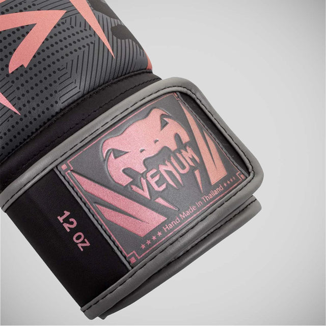 Venum Elite Boxing Gloves Black/Pink