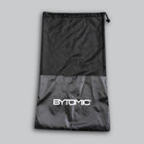 Bytomic Drawstring Equipment Bag Black/Red Flat Lay Front
