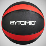 Black/Red Bytomic 9kg Rubber Medicine Ball   