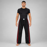 Bytomic Adult Double Stripe Contact Pants Black/Red