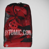 Bolsa de equipo de cordón bytómico negro/rojo