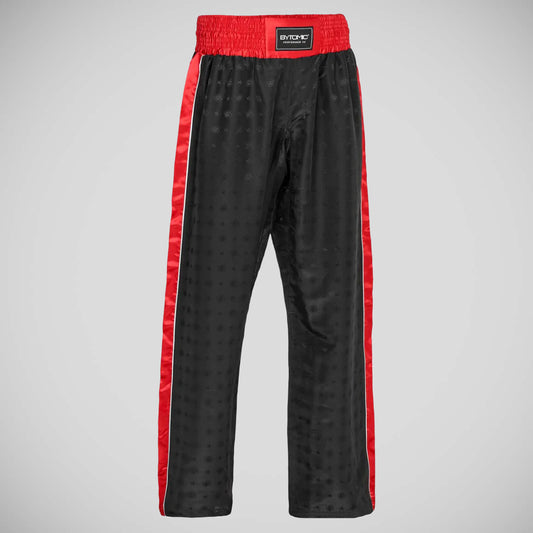 Black/Red Bytomic Performer V2 Adult Kickboxing Pants