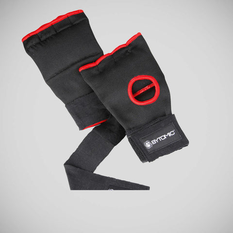 Black/Red Bytomic Quick Hand Wraps