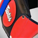 Fairtex BPV3 Microfiber Belly Pad Black/Red