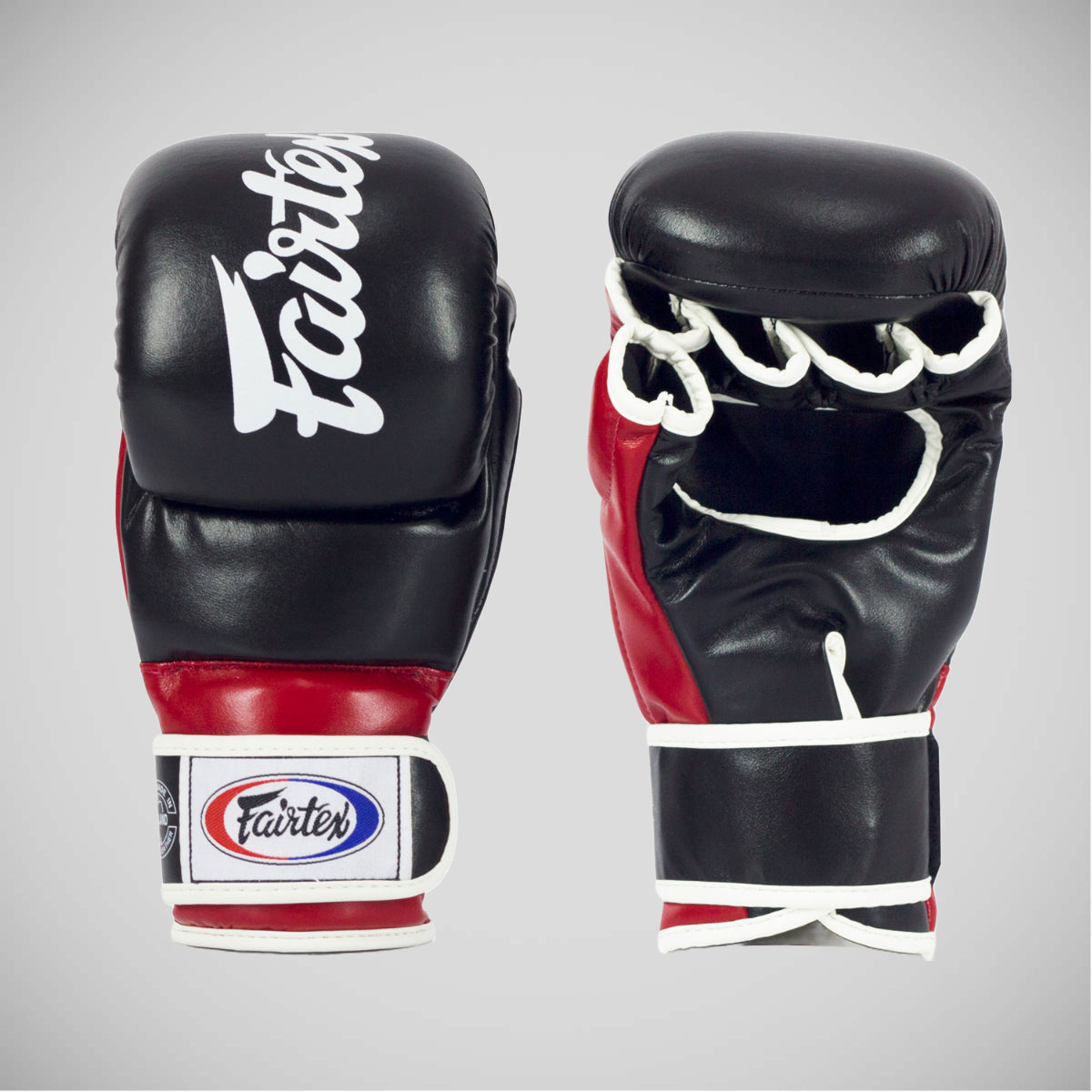 Fairtex FGV18 Super MMA Sparring Gloves Black/Red from Made4Fighters