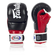 Black/Red Fairtex FGV18 Super MMA Sparring Gloves