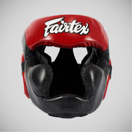 Fairtex Hg13 Headguard Black/Rot