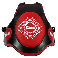 Black/Red Fairtex TV2 Extra Padded Deluxe Trainers Vest