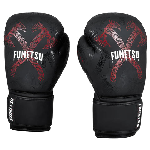 Black/Red Fumetsu Berserker Boxing Gloves