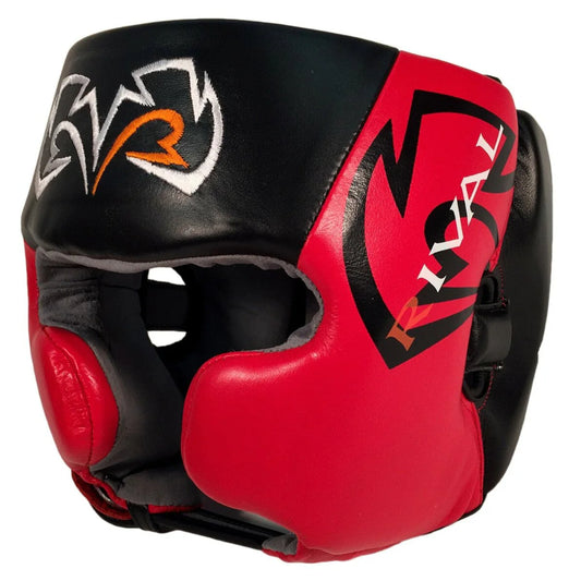Black/Red Rival RHG20 Pro Training Head Gear