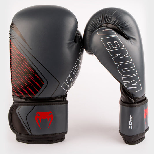 Black/Red Venum Contender 2.0 Boxing Gloves