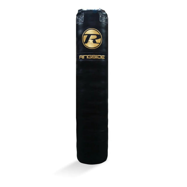 Ringside Buffalo Leather 6ft Punch Bag Black