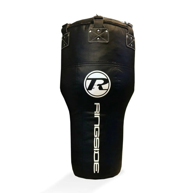 Ringside Synthetic Leather Angle Punch Bag Black