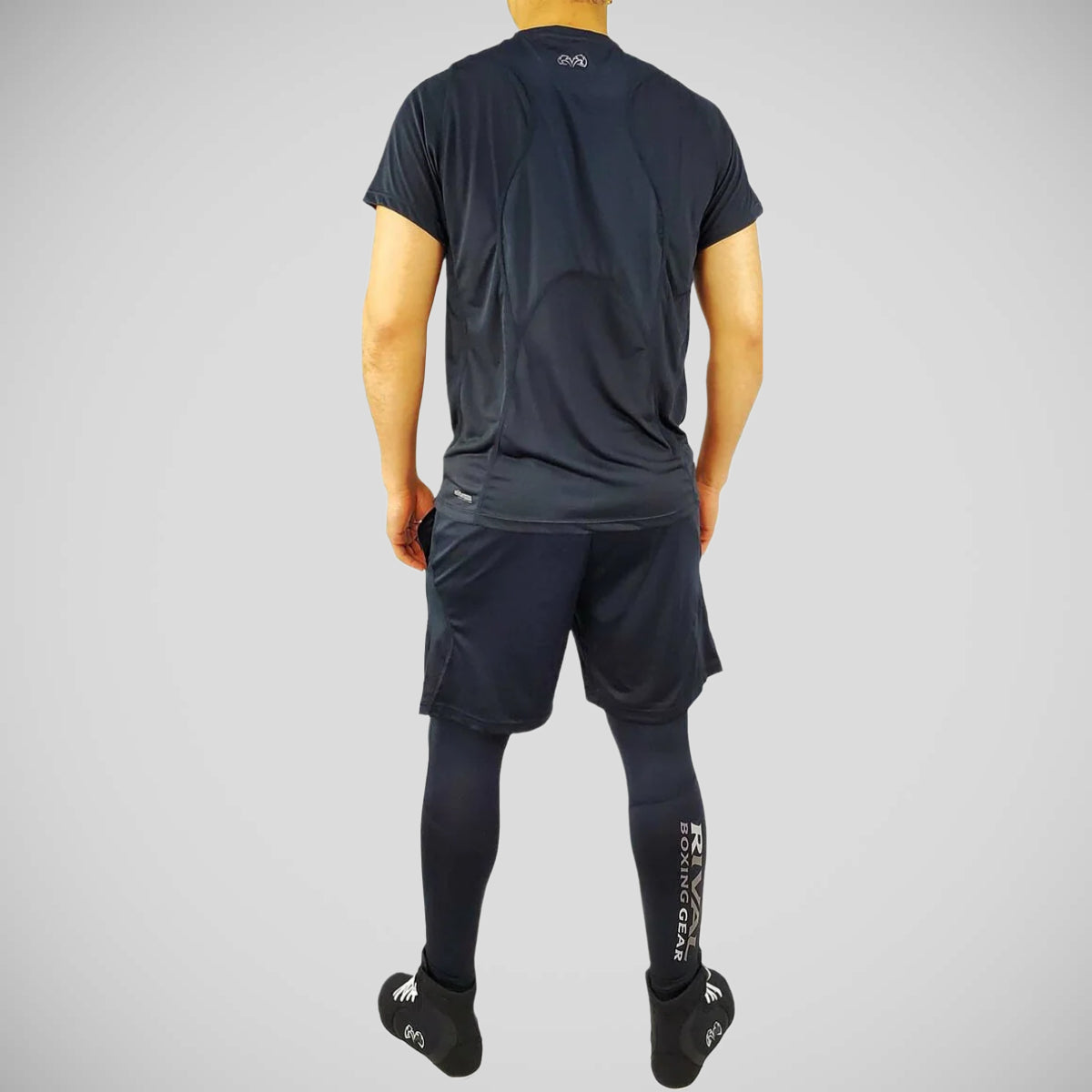 Rivaliserande elitaktiva träningshorts svart