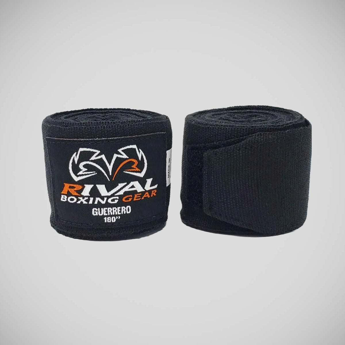 Rival Guerrero 120cm - 210cm Hand Wraps Black from Made4Fighters