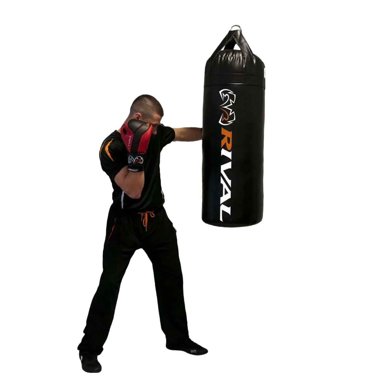 Rivaliserande pro tunga väska 55 kg svart