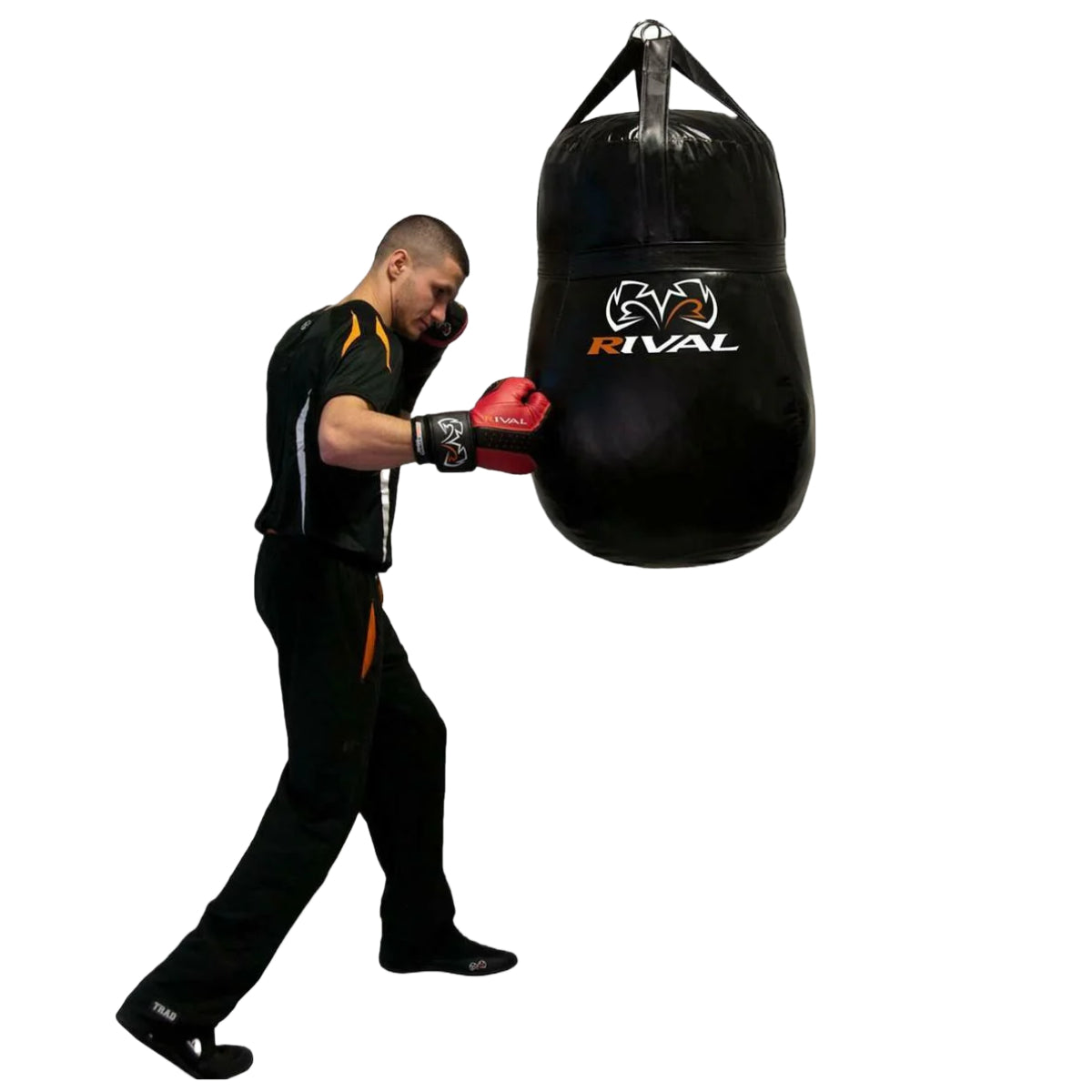 حقيبة ثقيلة من ريفال برو يونيفرسال كبيرة بوزن 130 رطل، سوداء