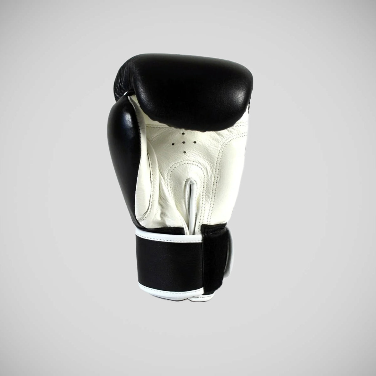 Black Sandee Authentic Leather Boxing Gloves   