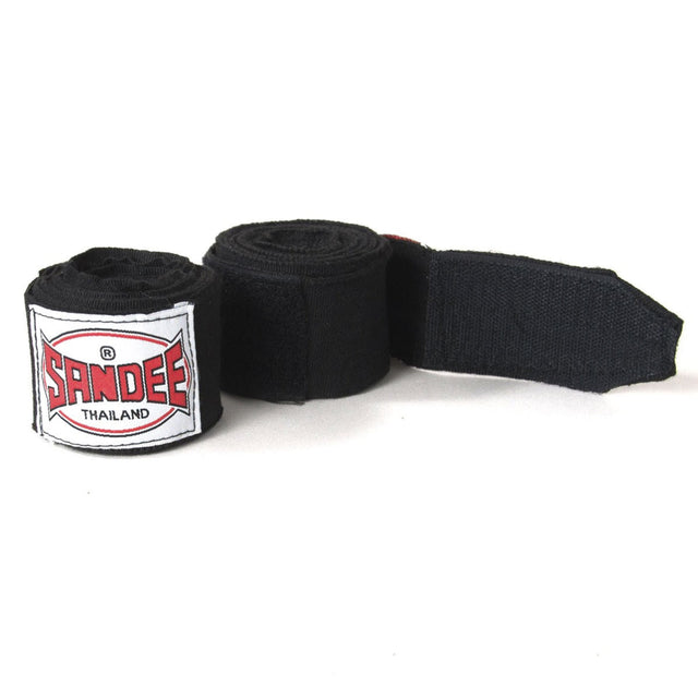 Sandee Hand Wraps 5m Black