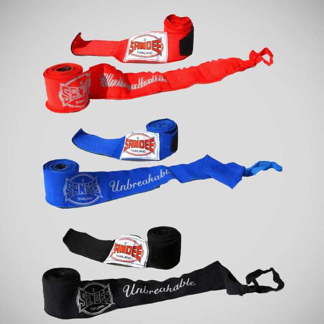 Sandee Hand Wraps 5m Black